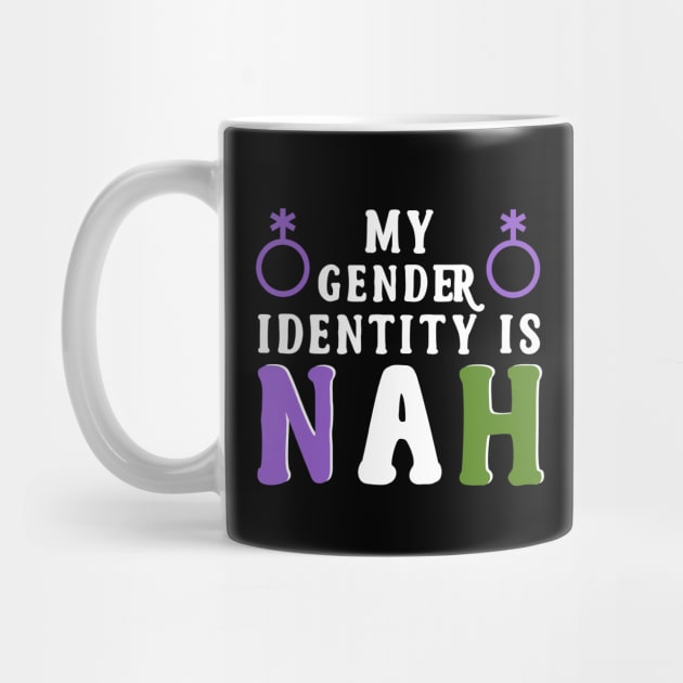 My Gender Identity is Nah Queer Pride by HamilcArt